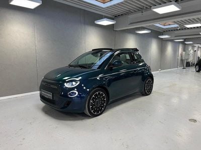 Peacockblue Brugt 2023 Fiat 500e La Prima Cabriolet | 178.800 kr.