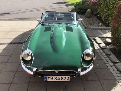 Grøn Brugt 1974 Jaguar E-Type Cabriolet | 875.000 kr.