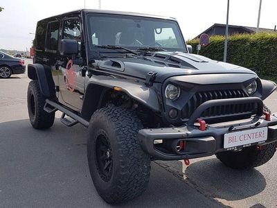 Sortmetal Brugt 2017 Jeep Wrangler Unlimited Rubicon SUV | 195.000 kr.