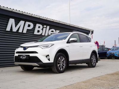 Hvid Brugt 2017 Toyota RAV4 Hybrid H3 SUV | 219.900 kr. (Fair pris)