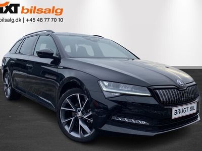 brugt Skoda Superb 1,4 TSI 218HK Plug-in Sport CombiSpørgsmål? Få hurtigt svar