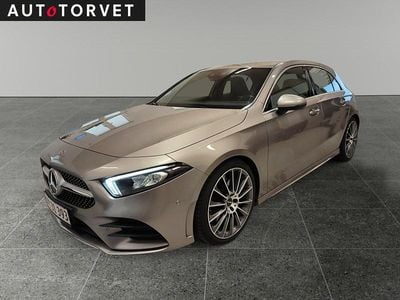 Champagnemetal Brugt 2019 Mercedes A220 AMG line Hatchback | 244.700 kr. (Fair pris)