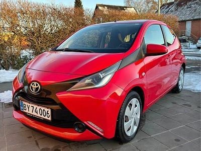 Brugt Toyota Aygo 69 HK (50 kW) 2018 Rød Hatchback