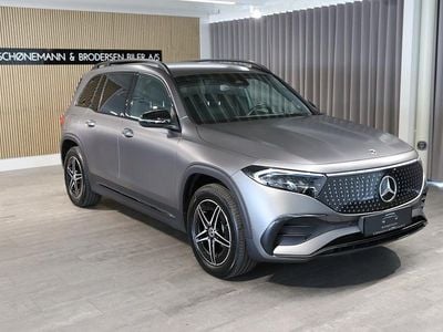 Gråmetal Brugt 2024 Mercedes EQB350 AMG line SUV | 399.900 kr.