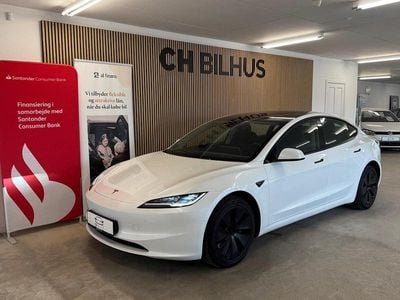 Perlemorshvid Brugt 2024 Tesla Model 3 Long Range AWD Sedan | 299.500 kr. (Fair pris)