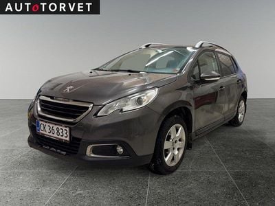 Brugt Peugeot 2008 Allure Sky 82 HK (60 kW) 2015 Koksmetal SUV