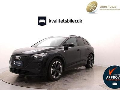 Brugt Audi Q4 e-tron S-Line 219 kW (299 HK) 2022 Sort SUV