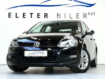 Brugt VW Golf VII Comfortline 122 HK (89 kW) 2014 Sort Hatchback