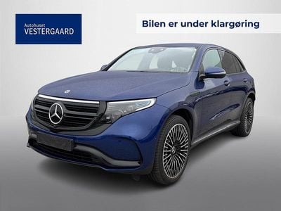 Blå Brugt 2019 Mercedes EQC400 AMG line SUV | 359.900 kr. (Dyr)