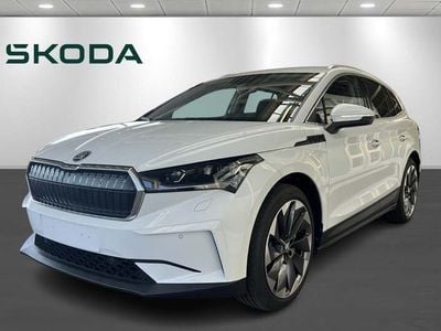 Hvid Brugt 2024 Skoda Enyaq iV SUV | 409.900 kr. (Fair pris)