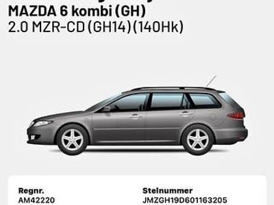 Brugt Mazda 6 140 HK (102 kW) 2008 Stationcar
