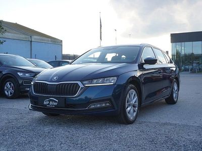 Brugt Skoda Octavia Ambition 150 HK (110 kW) 2020 Blå Stationcar