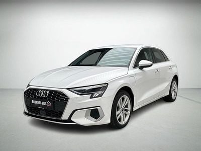 Hvid Brugt 2021 Audi A3 Sportback e-tron Prestige Hatchback | 219.900 kr. (Fair pris)