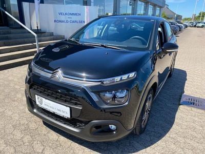 Sortmetal Brugt 2021 Citroën C3 Feel Hatchback | 104.900 kr. (God pris)