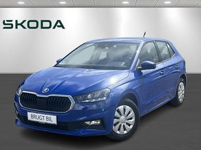 Blå Brugt 2024 Skoda Fabia Essence Hatchback | 164.900 kr. (Fair pris)