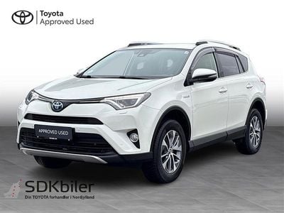 Brugt Toyota RAV4 Hybrid H3 197 HK (144 kW) 2018 Perle hvid SUV