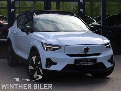 Lysblåmetal Brugt 2024 Volvo XC40 Ultimate SUV | 341.900 kr. (Super pris)