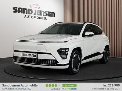 Hvid Brugt 2024 Hyundai Kona Advanced SUV | 229.900 kr. (God pris)