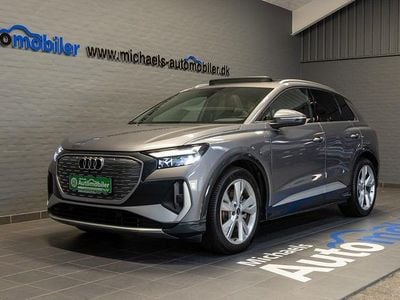 Sølvmetal Brugt 2024 Audi Q4 e-tron Attraction SUV | 394.900 kr.