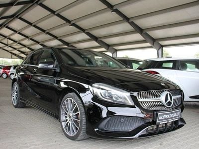 Sortmetal Brugt 2018 Mercedes A200 AMG line Hatchback | 129.800 kr. (Dyr)