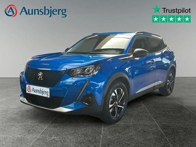 Blå metal Brugt 2022 Peugeot e-2008 Allure SUV | 139.500 kr. (Fair pris)