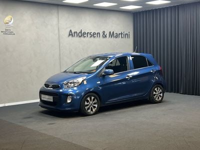 Blå Brugt 2016 Kia Picanto Plus Hatchback | 68.900 kr. (Fair pris)