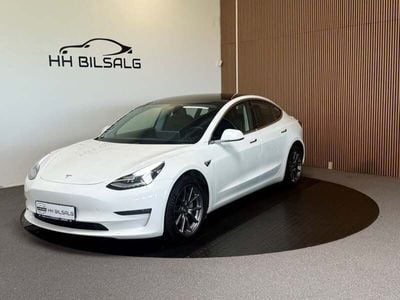 Hvid Brugt 2020 Tesla Model 3 Long Range Sedan | 159.700 kr. (Fair pris)