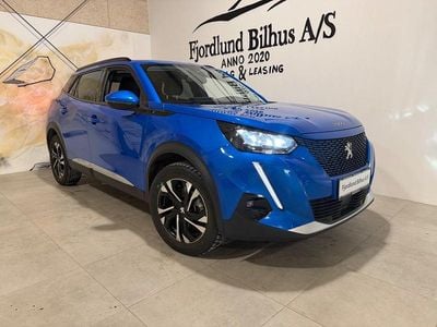 Brugt Peugeot e-2008 Allure 100 kW (136 HK) 2021 Blåmetal SUV