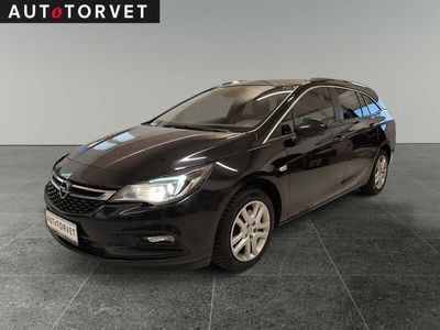 Sort Brugt 2018 Opel Astra Enjoy Stationcar | 74.700 kr. (Fair pris)