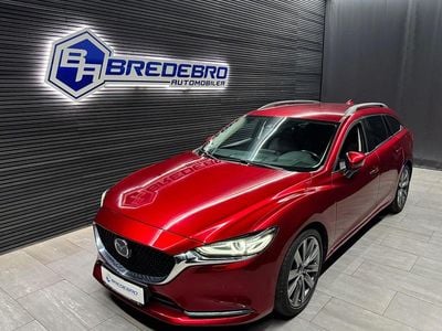 Rød Brugt 2018 Mazda 6 Optimum Stationcar | 189.500 kr. (Fair pris)