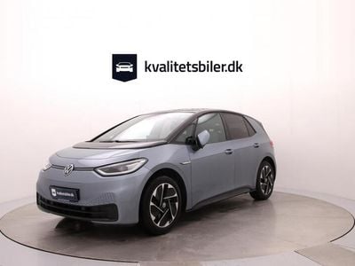 Lysblåmetal Brugt 2021 VW ID.3 Pro Performance Hatchback | 170.900 kr. (God pris)