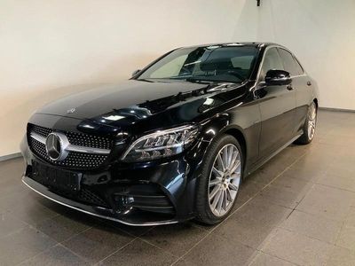 Sort Brugt 2019 Mercedes C300e AMG line Sedan | 274.900 kr. (Super pris)