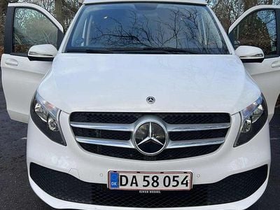 Hvid Brugt 2021 Mercedes V250 MPV | 589.900 kr.