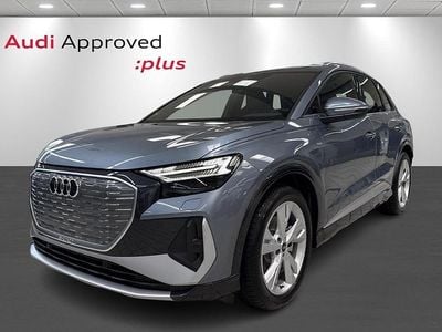Lysblåmetal Brugt 2025 Audi Q4 e-tron S-Line SUV | 394.900 kr. (Fair pris)