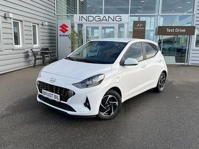 Polar white Brugt 2021 Hyundai i10 Advanced Hatchback | 104.900 kr. (Lidt for dyr)