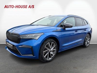 Blå Brugt 2022 Skoda Enyaq iV SportLine SUV | 269.990 kr. (Fair pris)