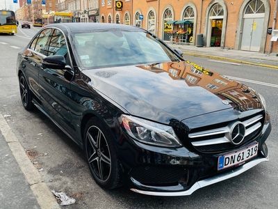 brugt Mercedes C220 2.1 170 HK AMG line