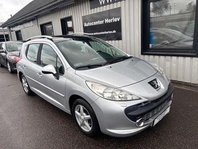 Sølvmetal Brugt 2009 Peugeot 207 Comfort plus Stationcar | 36.900 kr.