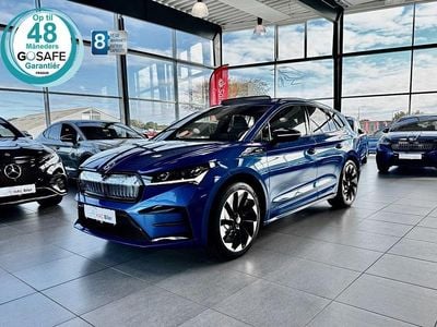 Blåmetal Brugt 2023 Skoda Enyaq iV SportLine SUV | 329.700 kr. (Fair pris)