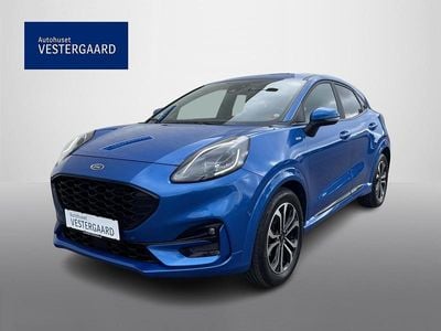 Blå Brugt 2021 Ford Puma ST-Line SUV | 144.795 kr. (God pris)