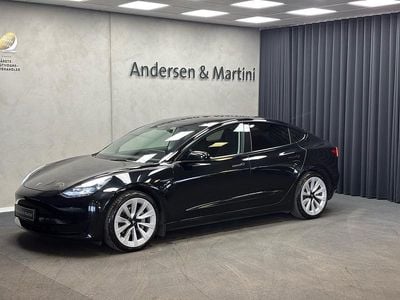 Brugt Tesla Model 3 Standard Range Plus 239 kW (325 HK) 2021 Sort Sedan