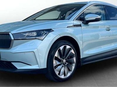 Lysgrønmetal Brugt 2022 Skoda Enyaq iV Suite SUV | 247.800 kr. (God pris)