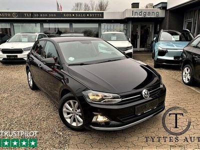 Sort Brugt 2018 VW Polo Highline Hatchback | 189.800 kr. (Dyr)