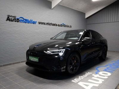 Sortmetal Brugt 2022 Audi e-tron Black Edition SUV | 479.900 kr. (Fair pris)