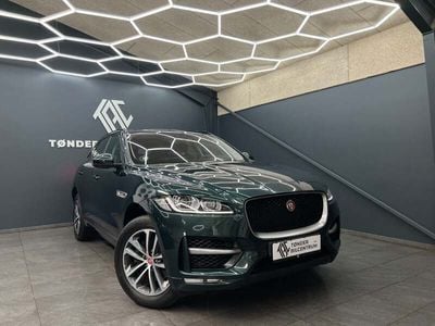 Grønmetal Brugt 2017 Jaguar F-Pace R-Sport SUV | 389.500 kr.