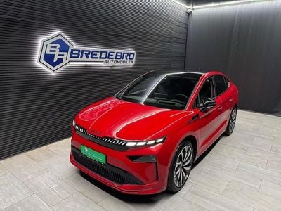 Grønmetal Brugt 2025 Skoda Enyaq iV SportLine SUV | 409.500 kr. (Lidt for dyr)