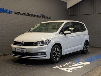 Hvid Brugt 2017 VW Touran Trendline MPV | 179.900 kr. (Fair pris)