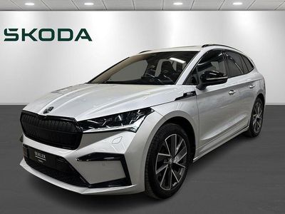 Brugt Skoda Enyaq iV SportLine 131 kW (179 HK) 2021 Sølvmetal SUV