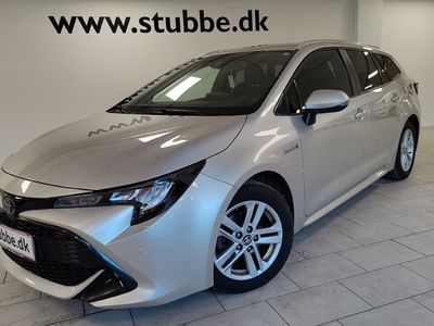 brugt Toyota Corolla Touring Sports 1,8 B/EL H3 Smart Safety Plus E-CVT 122HK Stc Trinl. Gear A+++ Bliv ringet opSkriv til os