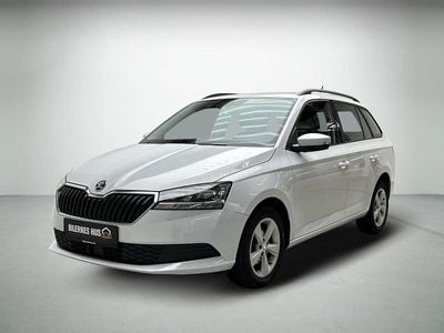 Hvidmetal Brugt 2020 Skoda Fabia Ambition Stationcar | 114.980 kr. (Fair pris)
